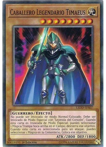 Caballero Legendario Timaeus