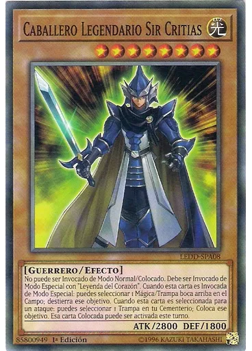 Caballero Legendario Sir Critias