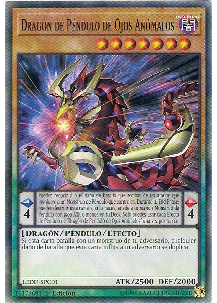 Dragón de Péndulo de Ojos Anómalos