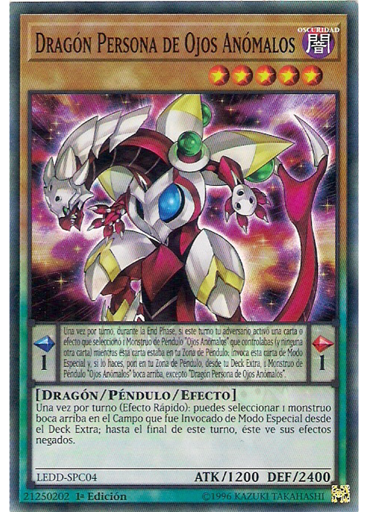 Dragón Persona de Ojos Anómalos