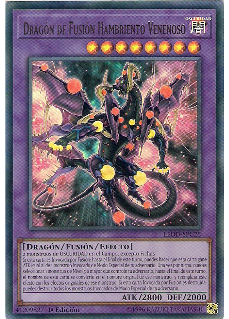 Dragón de Fusión Hambriento Venenoso