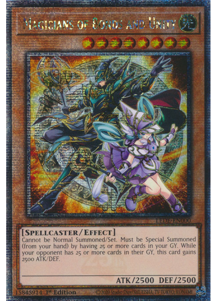 Magicians of Bonds and Unity