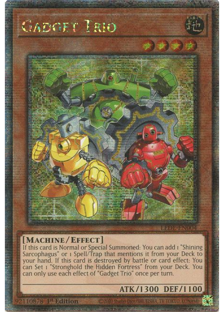 Gadget Trio (Quarter Century Secret Rare 1st Edition)