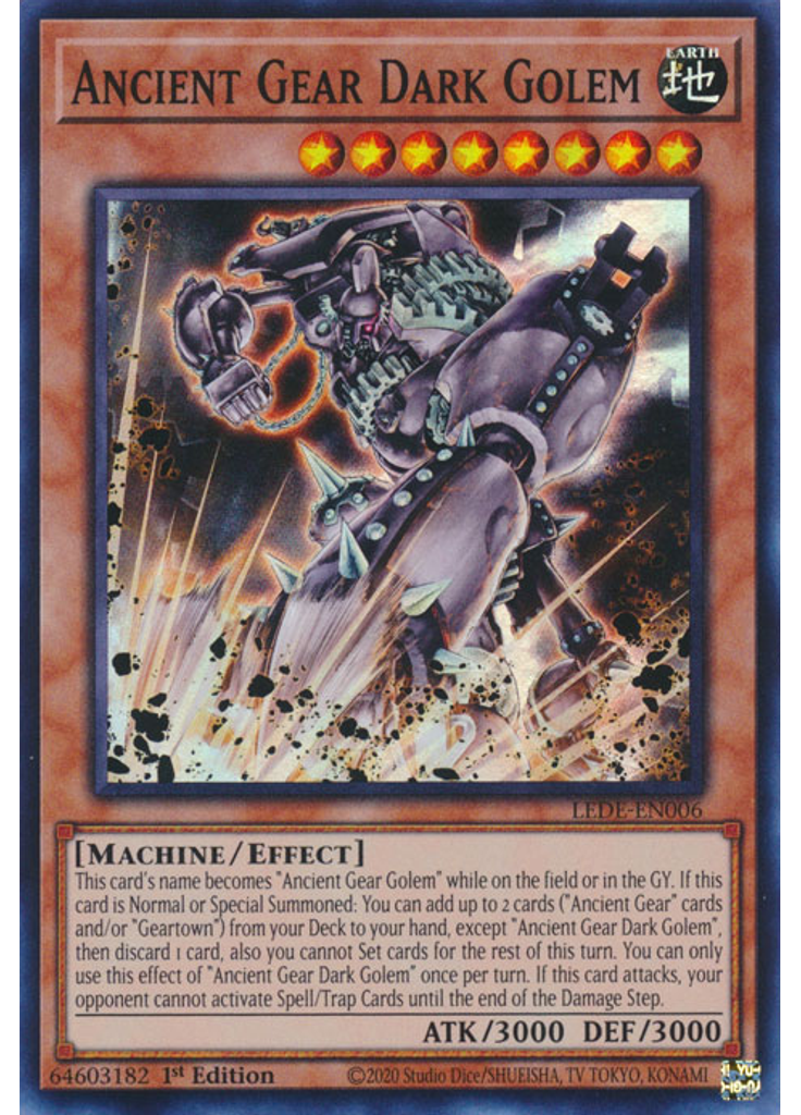 Ancient Gear Dark Golem