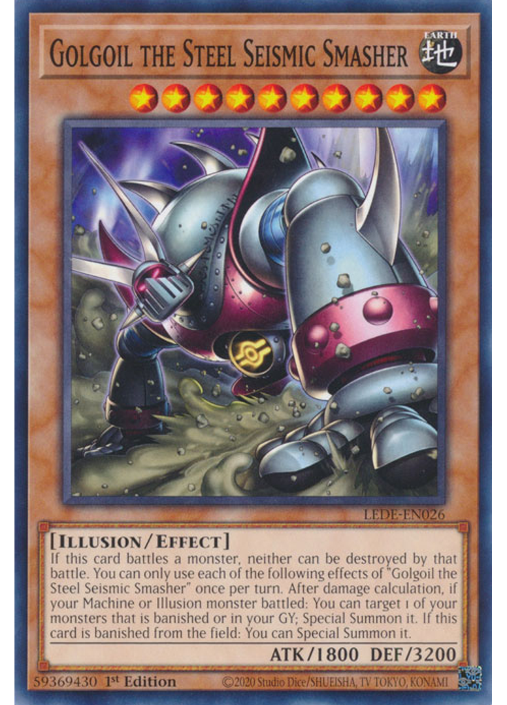 Golgoil the Steel Seismic Smasher