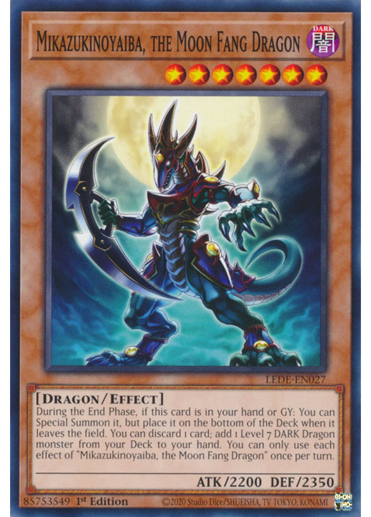 Mikazukinoyaiba, the Moon Fang Dragon