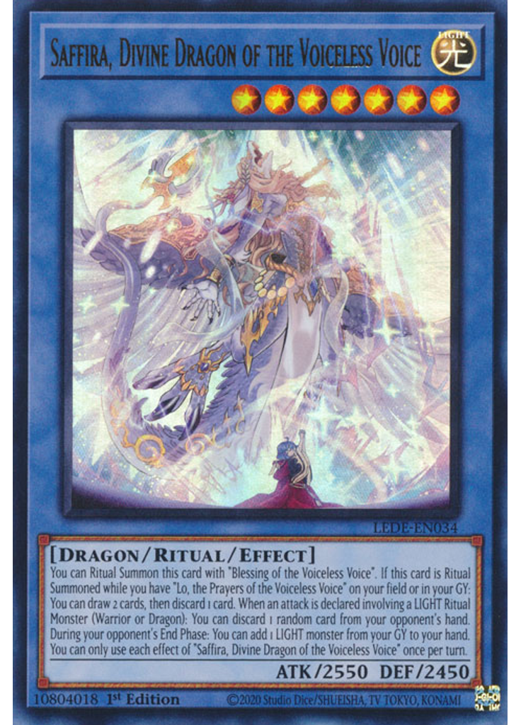 Saffira, Divine Dragon of the Voiceless Voice