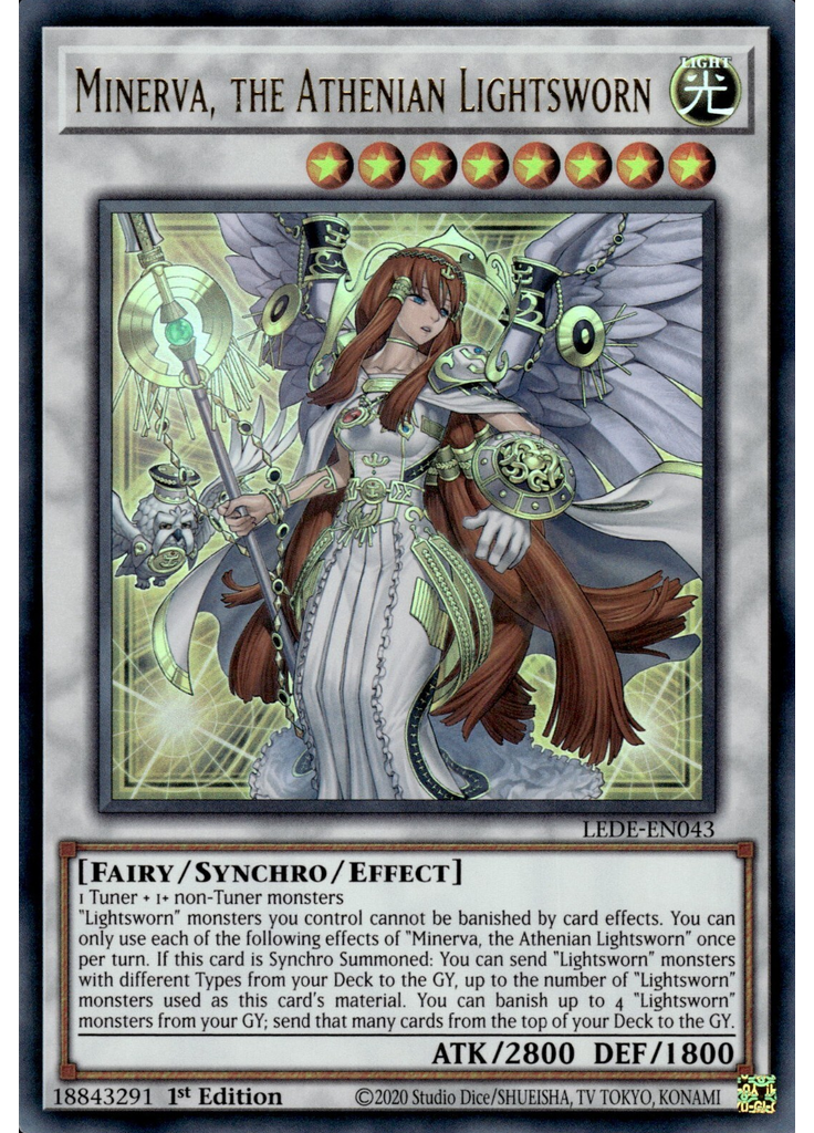 Minerva, the Athenian Lightsworn