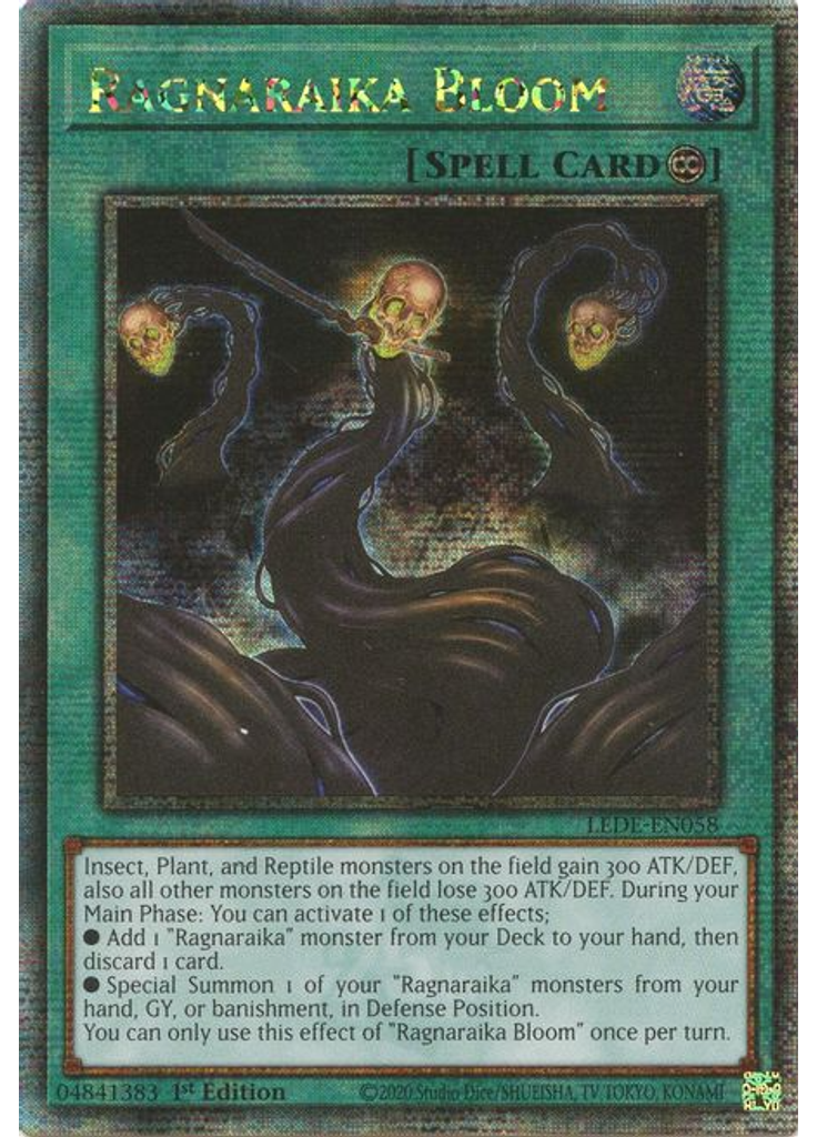 Ragnaraika Bloom (Quarter Century Secret Rare 1st Edition)