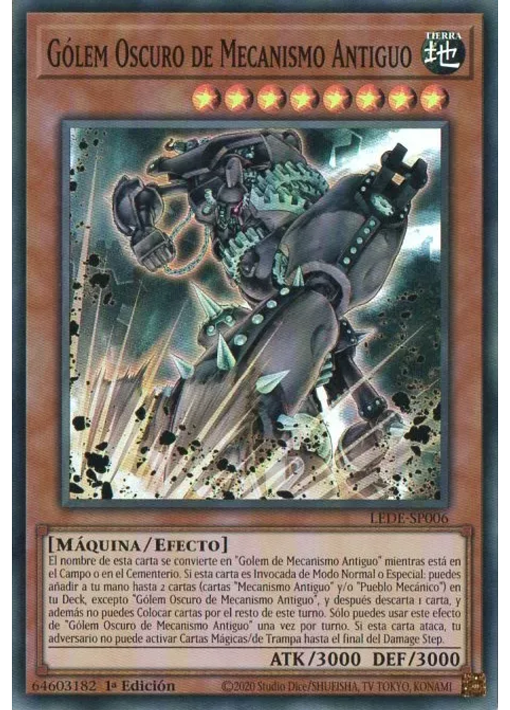 Gólem Oscuro de Mecanismo Antiguo
