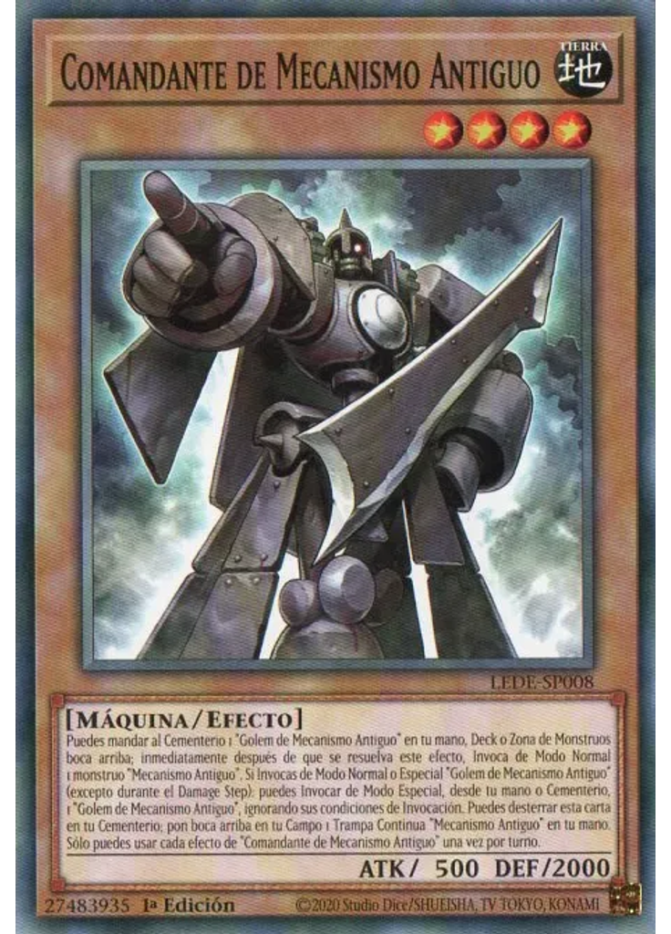 Comandante de Mecanismo Antiguo
