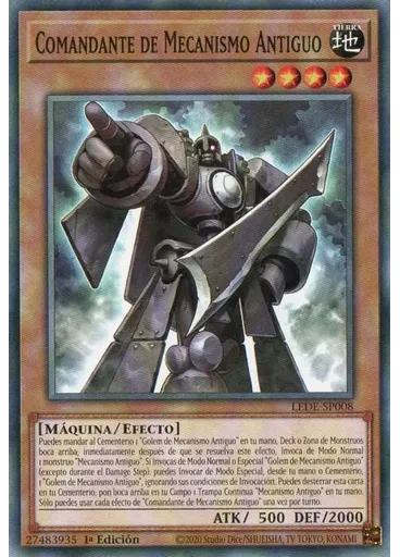 Comandante de Mecanismo Antiguo