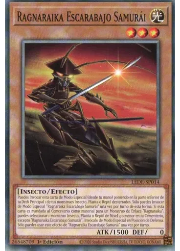 Ragnaraika Escarabajo Samurái