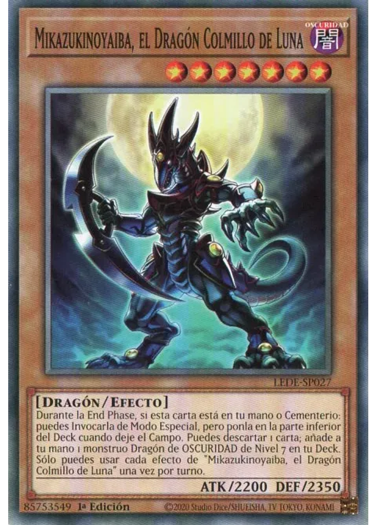 Mikazukinoyaiba, el Dragón Colmillo de Luna
