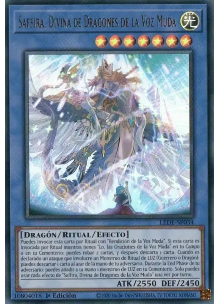 Saffira, Divina de Dragones de la Voz Muda