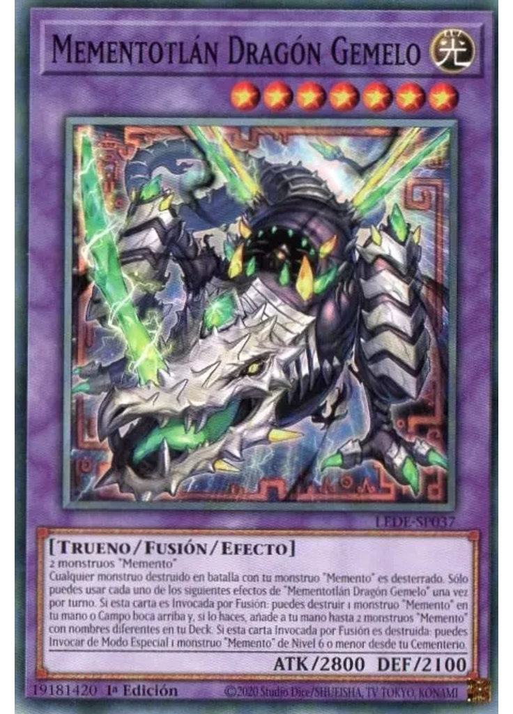 Mementotlán Dragón Gemelo