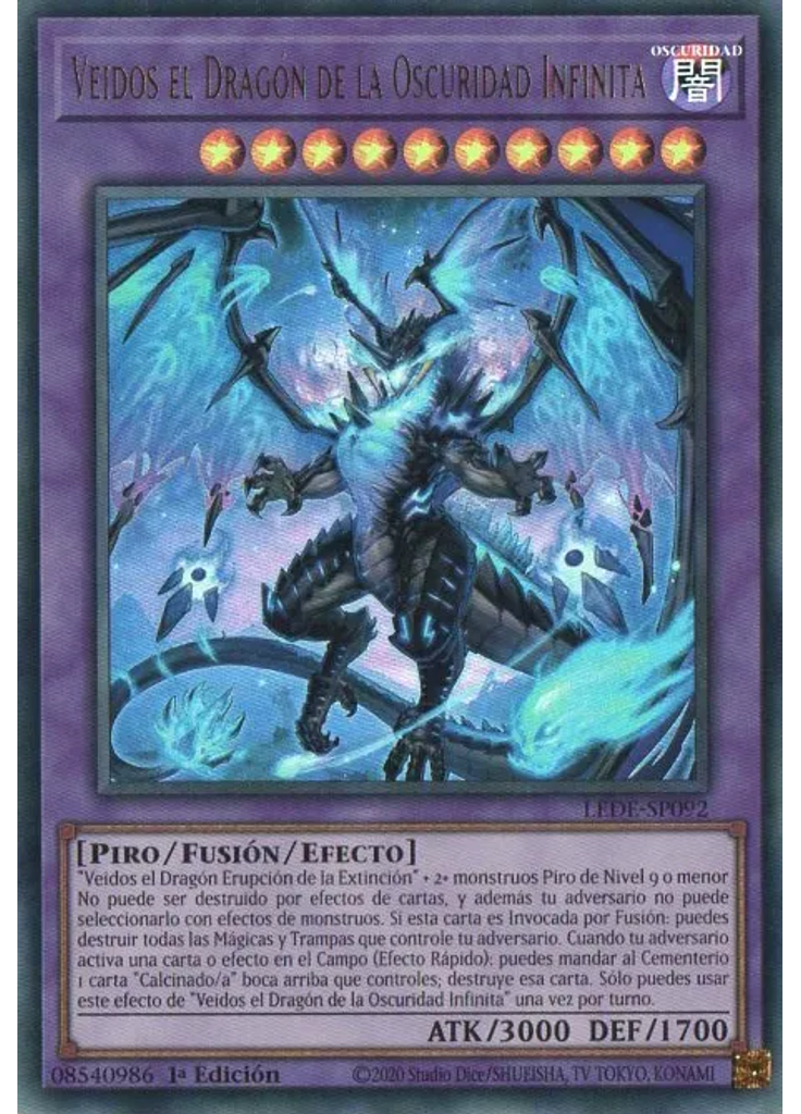 Veidos el Dragón de la Oscuridad Infinita
