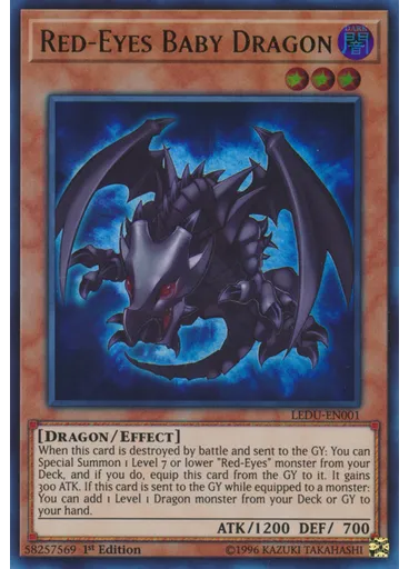 Red-Eyes Baby Dragon