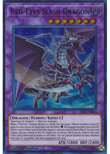 Red-Eyes Slash Dragon