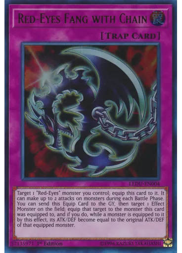 Red-Eyes Fang with Chain
