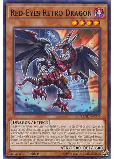 Red-Eyes Retro Dragon