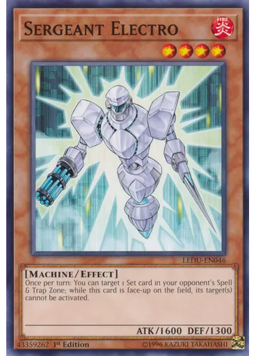 Sergeant Electro — Legendary Duelists