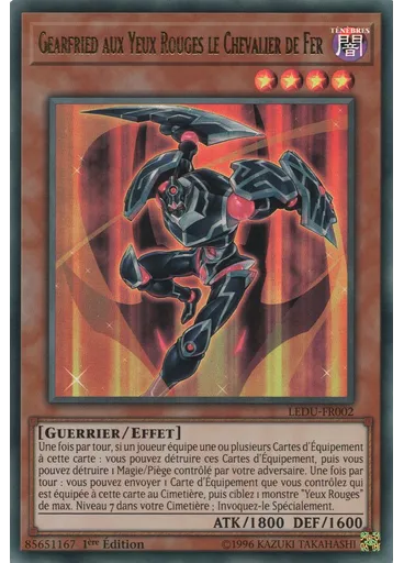 Gearfried aux Yeux Rouges le Chevalier de Fer — Duellistes Legendaires