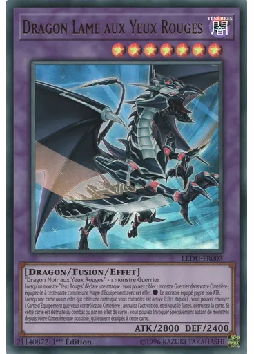 Dragon Lame aux Yeux Rouges