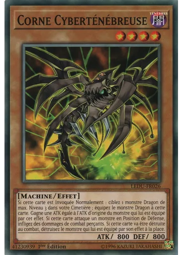 Corne Cyberténébreuse — Duellistes Legendaires