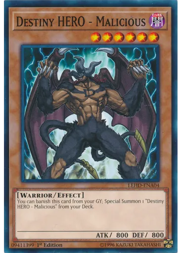 Destiny HERO - Malicious — Legendary Hero Decks