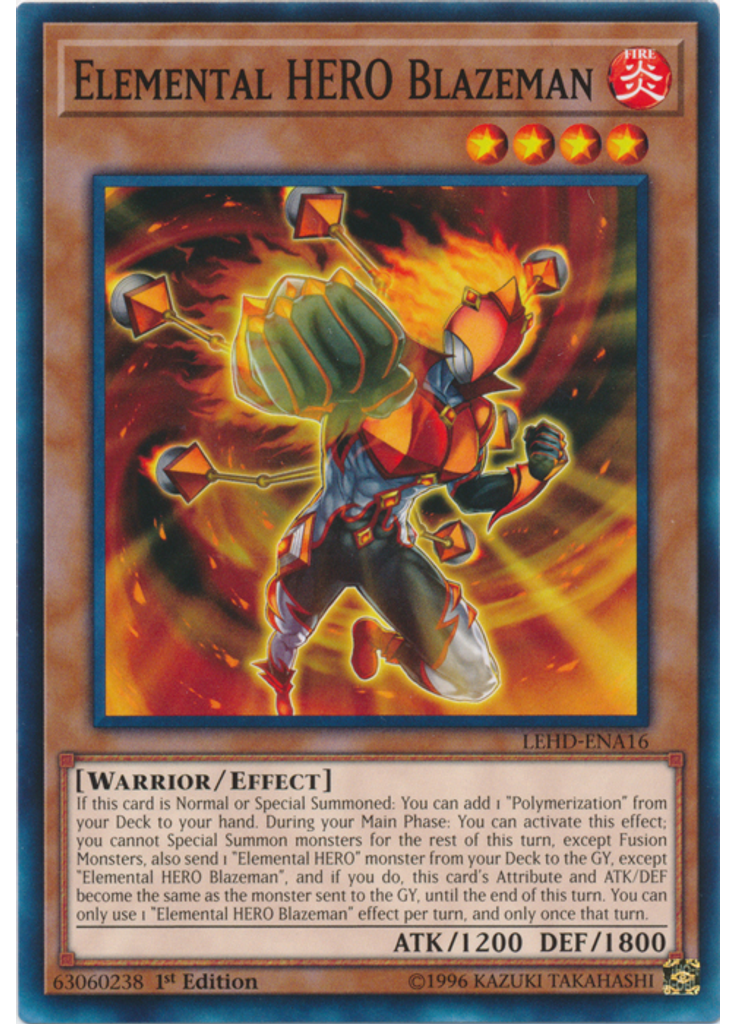 Elemental HERO Blazeman