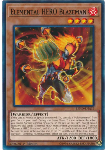 Elemental HERO Blazeman