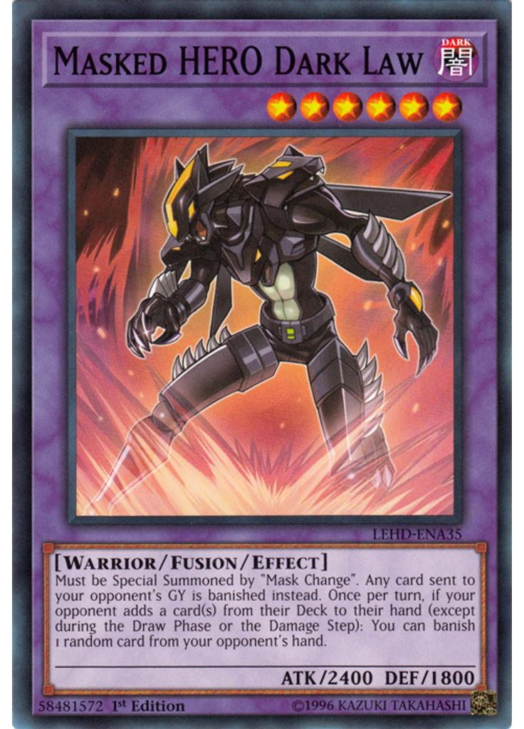 Masked HERO Dark Law