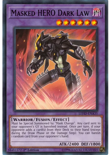 Masked HERO Dark Law