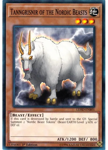 Tanngrisnir of the Nordic Beasts — Legendary Hero Decks