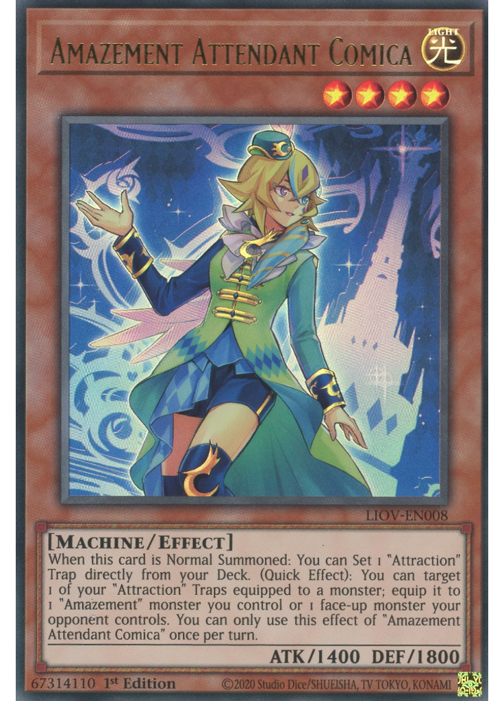 Amazement Attendant Comica