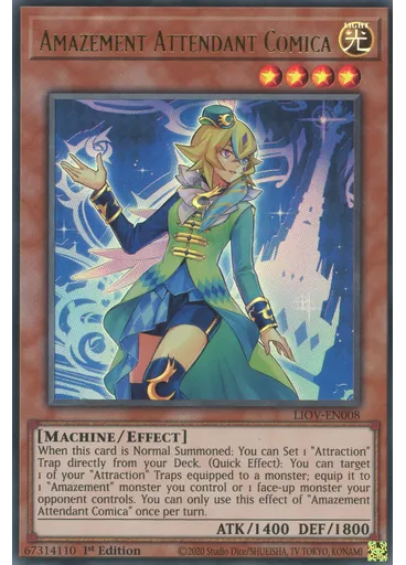 Amazement Attendant Comica