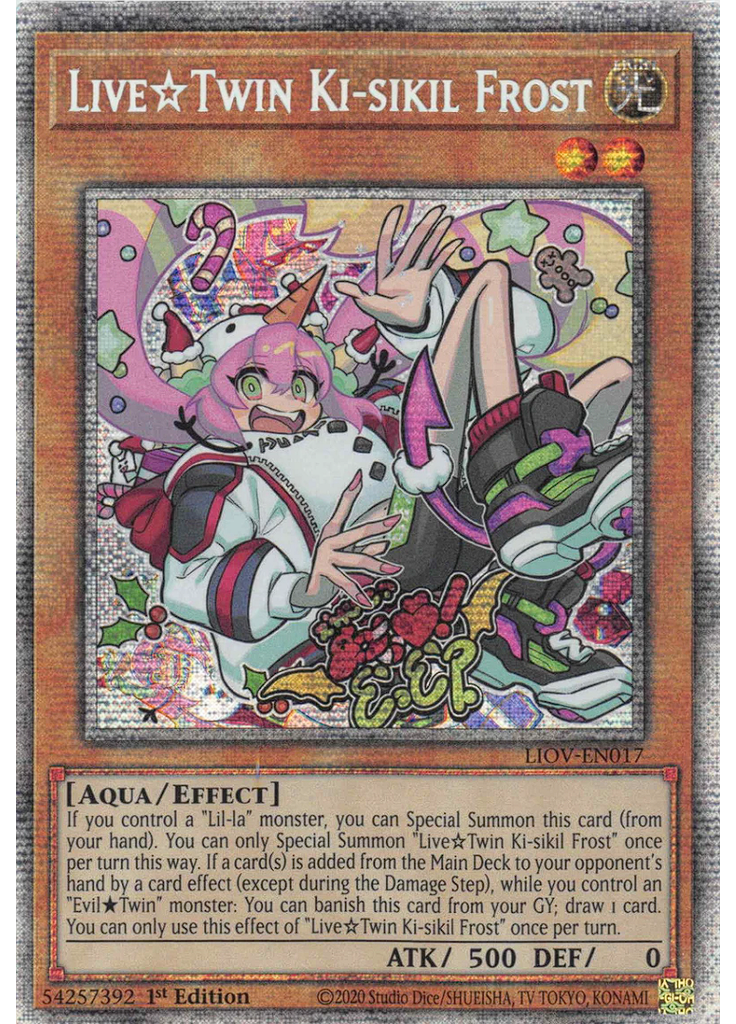 Live☆Twin Ki-sikil Frost (Starlight Rare 1st Edition)