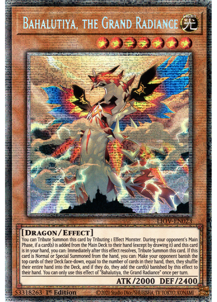 Bahalutiya, the Grand Radiance (Starlight Rare 1st Edition)