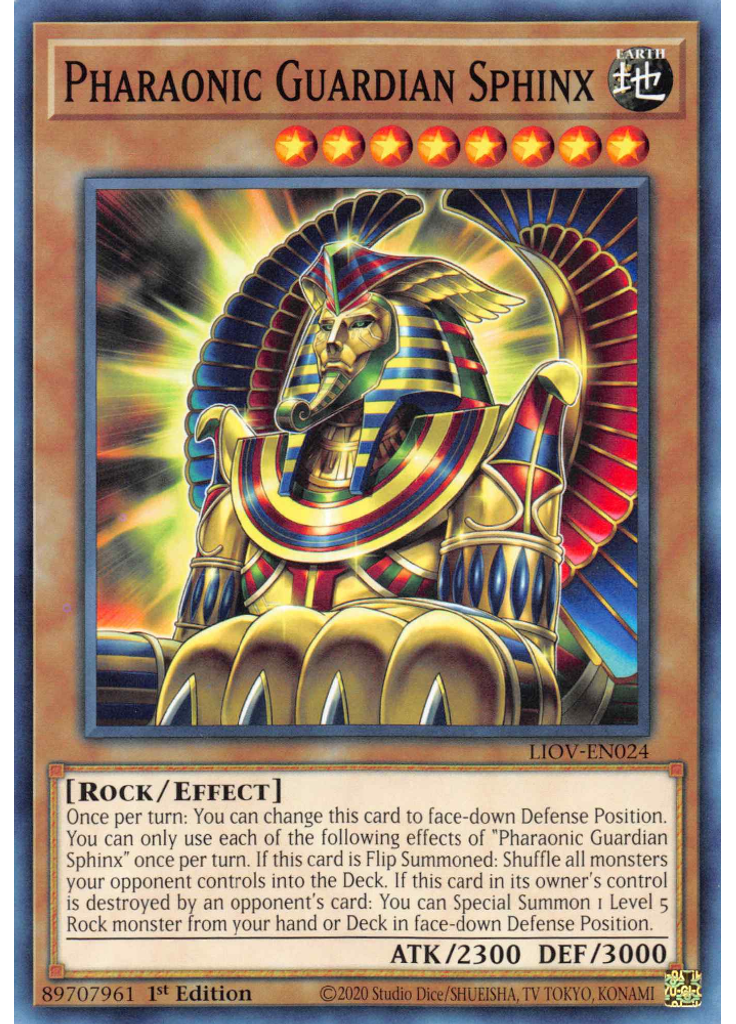 Pharaonic Guardian Sphinx