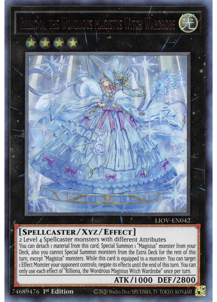 Rilliona, the Wondrous Magistus Witch Wardrobe
