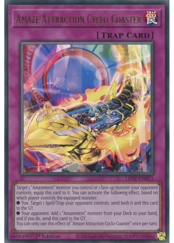 Amaze Attraction Cyclo-Coaster