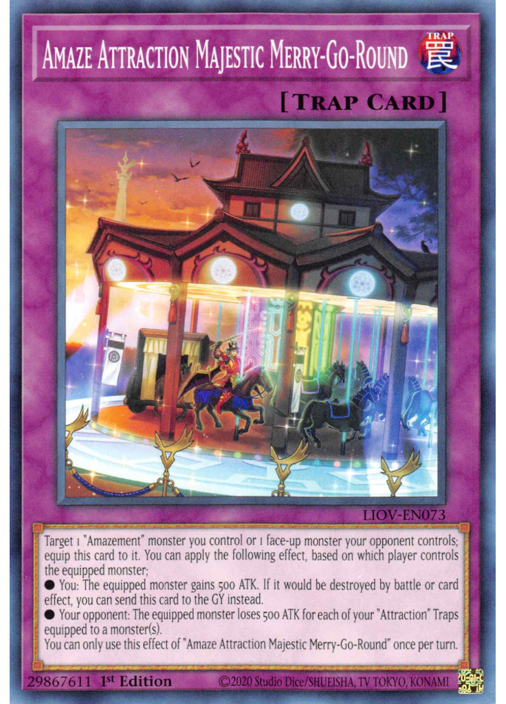 Amaze Attraction Majestic Merry-Go-Round