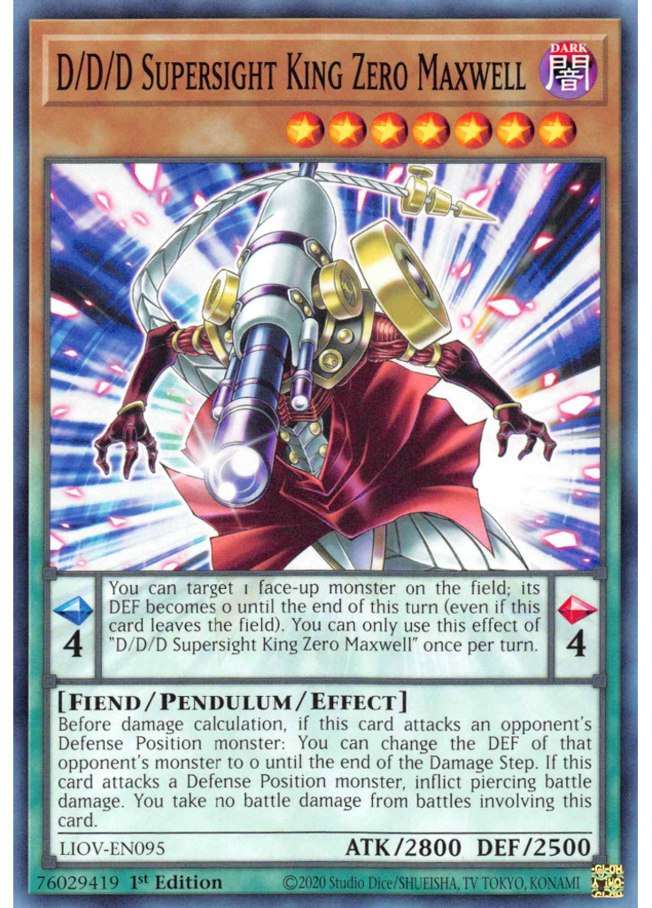 D/D/D Supersight King Zero Maxwell