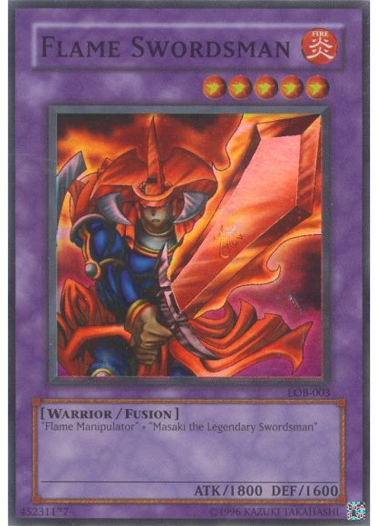 Flame Swordsman (Super Rare Unlimited)