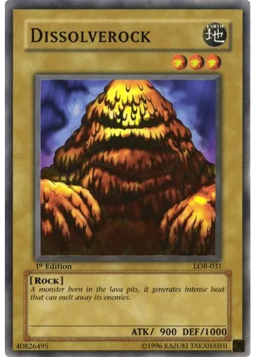 Dissolverock
