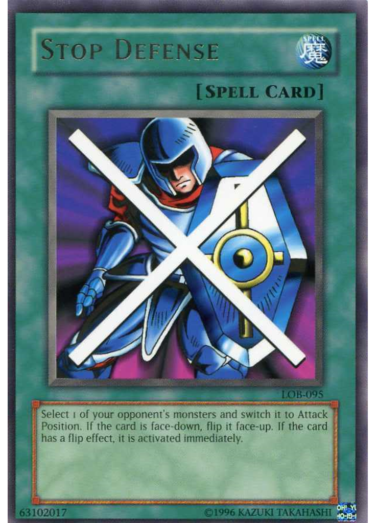 Stop Defense (Rare Unlimited Reprint)