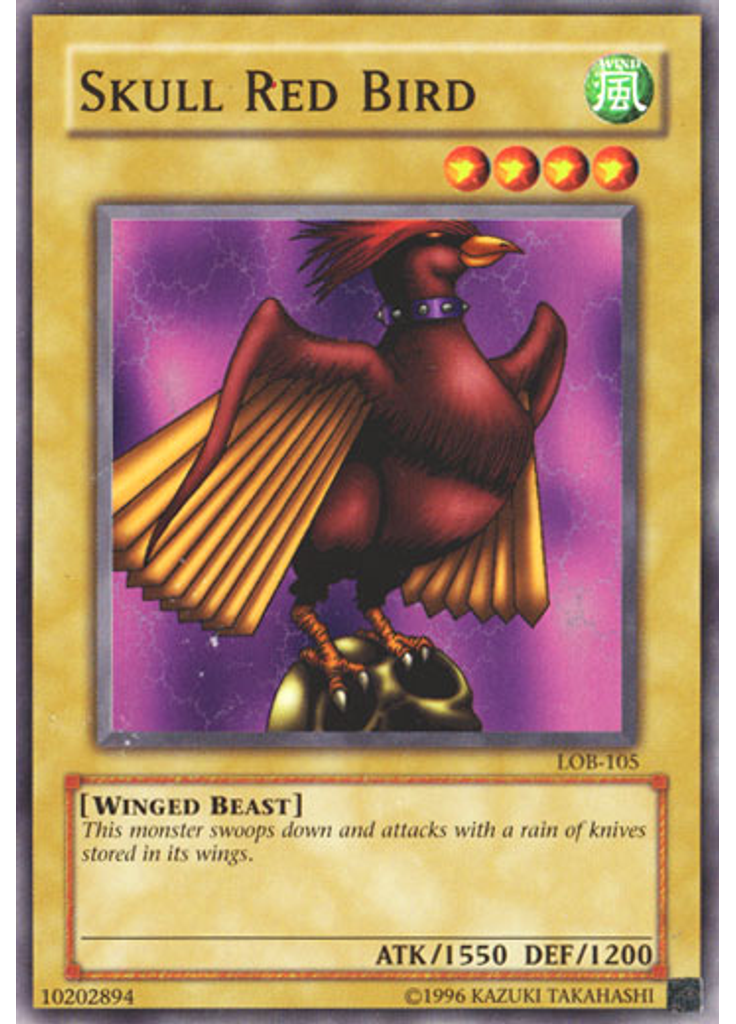 Skull Red Bird (Common Unlimited)