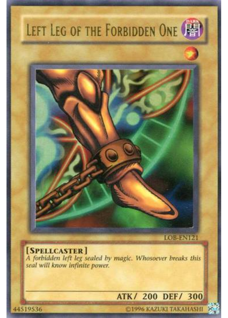 Left Leg of the Forbidden One (Ultra Rare Unlimited)