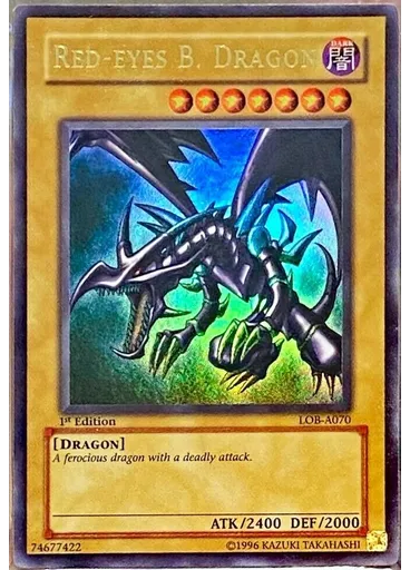 Red-Eyes Black Dragon — Legend of Blue Eyes White Dragon